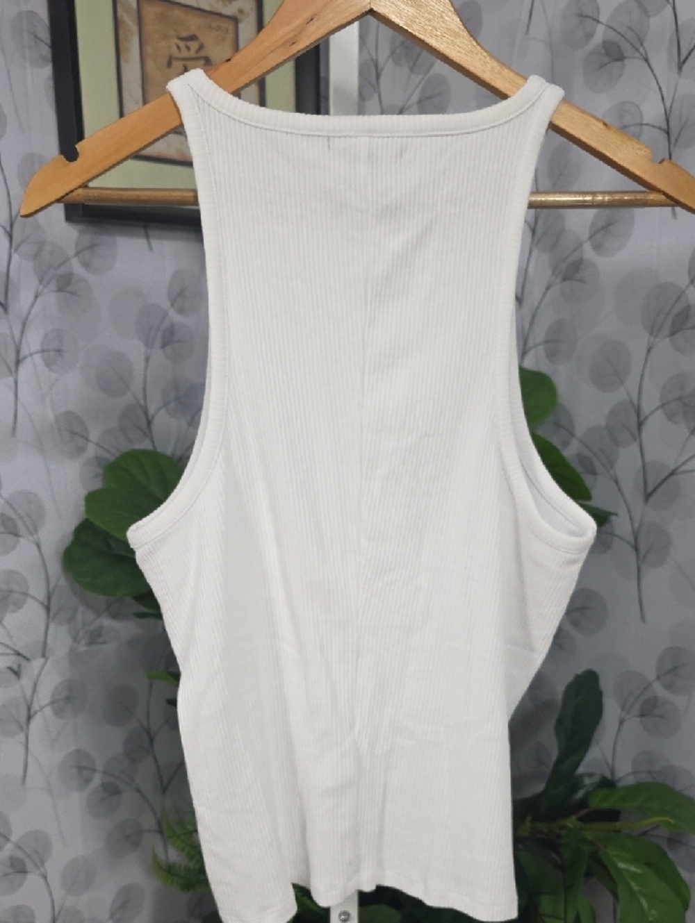 J. Crew White Ribbed Tank - Picture 5 of 6